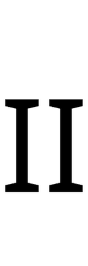 Roman Numeral Two symbol png image