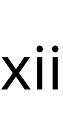 Small Roman Numeral Twelve symbol png image