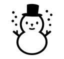 Snowman symbol png image