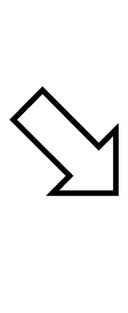 South East White Arrow symbol png image