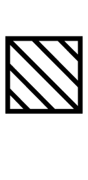 Square with Upper Left to Lower Right Fill symbol png image