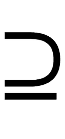 Superset of or Equal To symbol png image