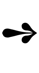 Teardrop-Barbed Rightwards Arrow symbol png image