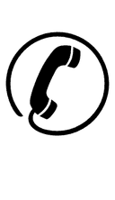 Telephone Location Sign symbol png image