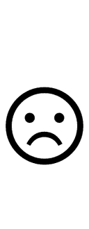 White Frowning Face symbol png image