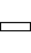 White Rectangle symbol png image