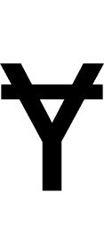 Y with Stroke symbol png image
