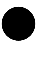 Black Large Circle symbol png image