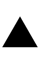 Black Up-Pointing Triangle symbol png image