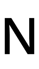 Capital Nu symbol png image