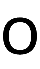 Capital Omicron symbol png image