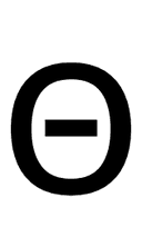 Capital Theta symbol png image