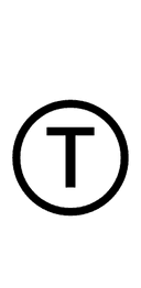 Circled Latin Capital Letter T symbol png image