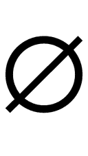 Empty Set symbol png image