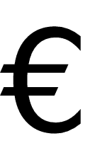 Euro Sign symbol png image