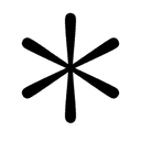 Fullwidth Asterisk symbol png image