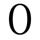 Fullwidth Digit Zero symbol png image