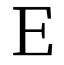 Fullwidth Latin Capital Letter E symbol png image