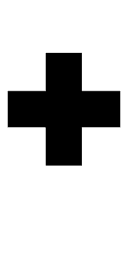 Heavy Greek Cross symbol png image