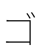 Katakana Letter Go symbol png image