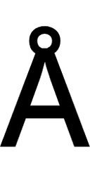 Latin Capital Letter A with Ring Above symbol png image