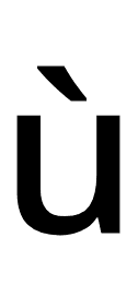 Latin Small Letter U with Grave symbol png image