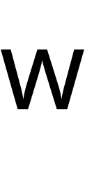 Modifier Letter Capital W symbol png image