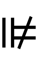 Negated Double Vertical Bar Double Right Turnstile symbol png image