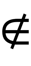 Not An Element Of symbol png image