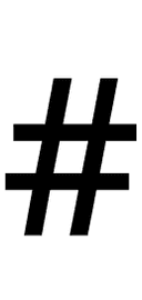 Number symbol png image