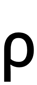 Rho symbol png image