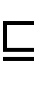 Square Image of or Equal To symbol png image