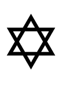 Star of david symbol png image