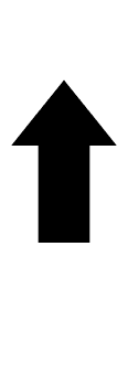 Upwards Black Arrow symbol png image