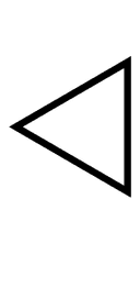 White Left-Pointing Triangle symbol png image