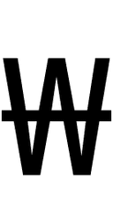 Won Sign symbol png image